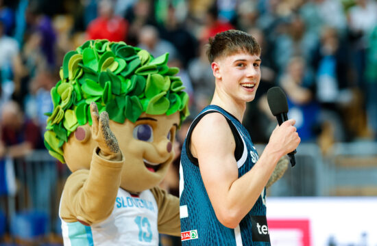 FIBA Basketball World Cup 2027 European Qualifiers between Slovenia and Czech Republic in Bonifika Hall, Koper