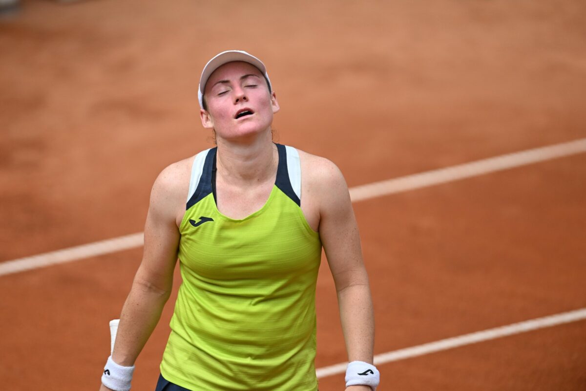 Zidanšek dvakrat servirala za finale, a ostala praznih rok