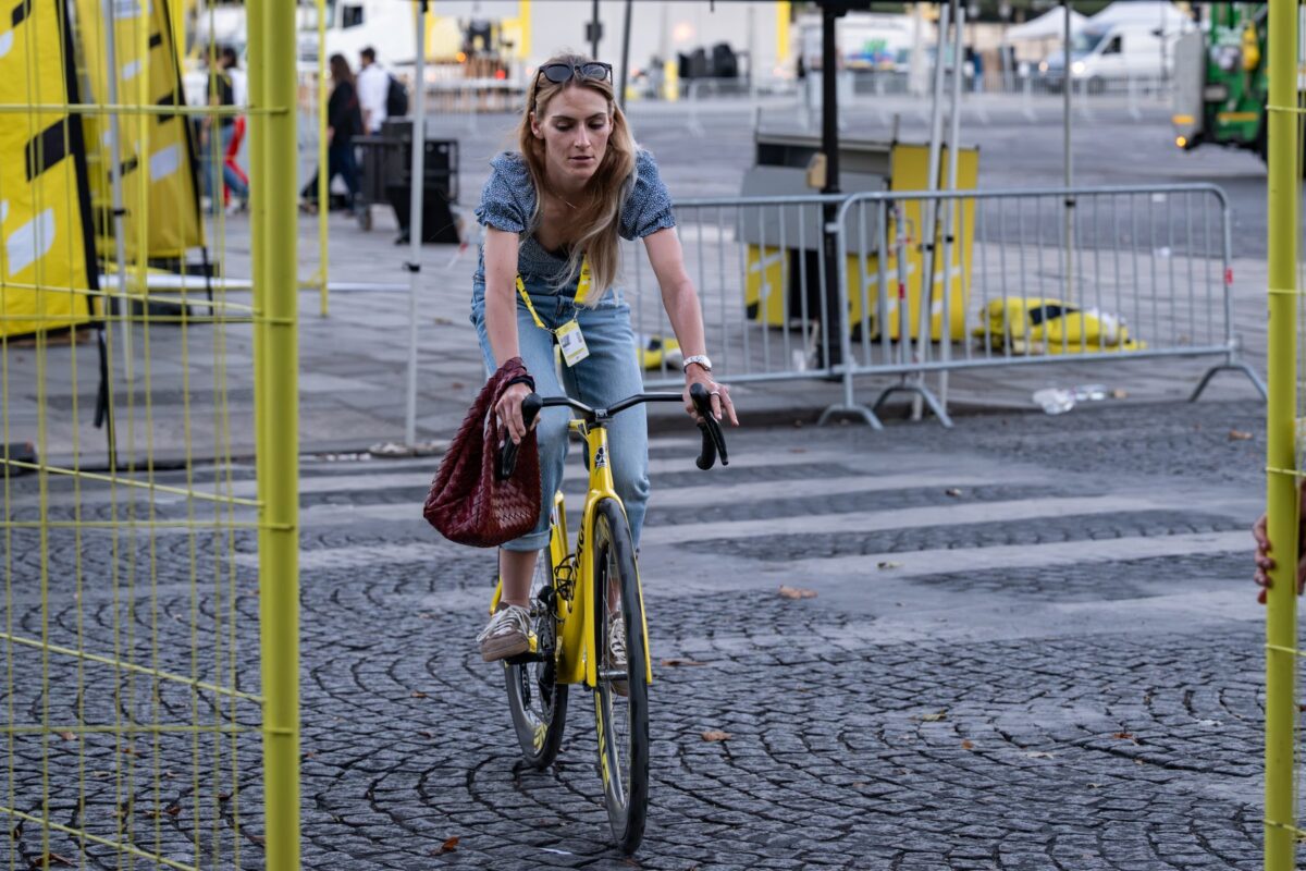 Urška Žigart po padcu nared za Tour de France