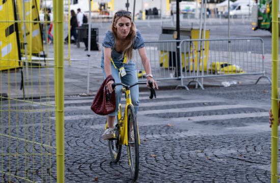 Urška Žigart po padcu nared za Tour de France