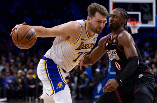Luka Dončić in Tyrese Maxey