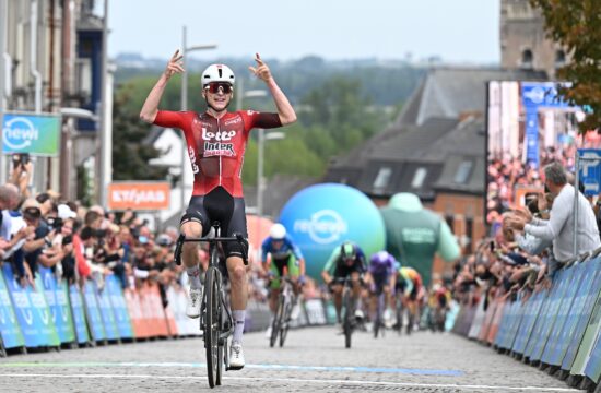 Belgijec presenetil favorite, slovenski kolesarji brez vidne uvrstitve