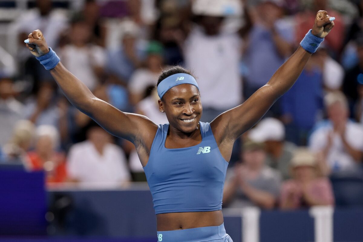 Coco Gauff drugič najboljša v Cincinnatiju (VIDEO)